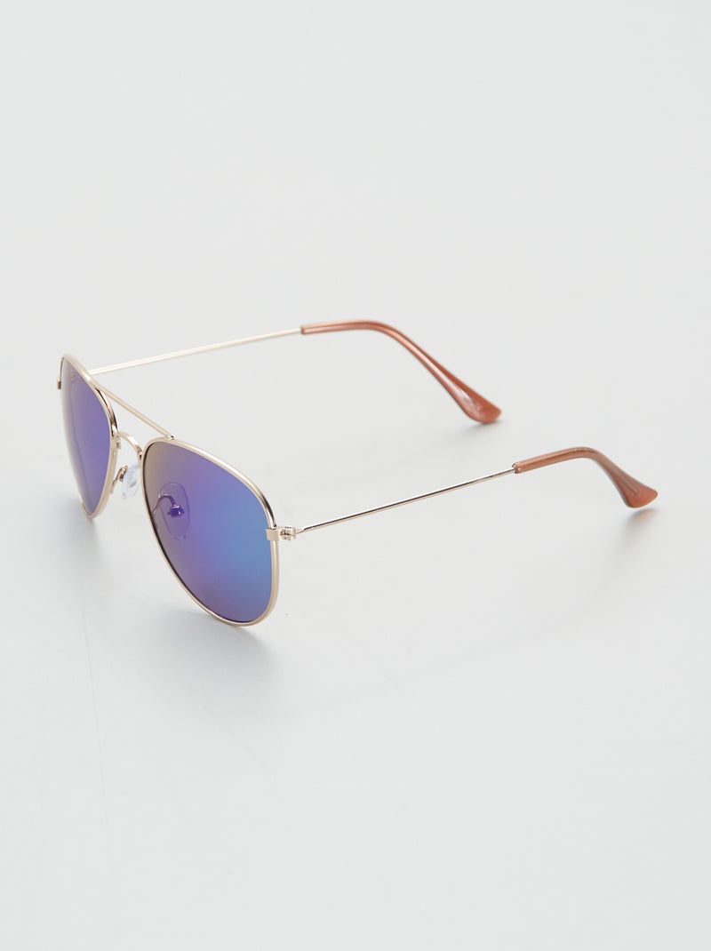 Gafas de sol tipo aviador plata - Kiabi