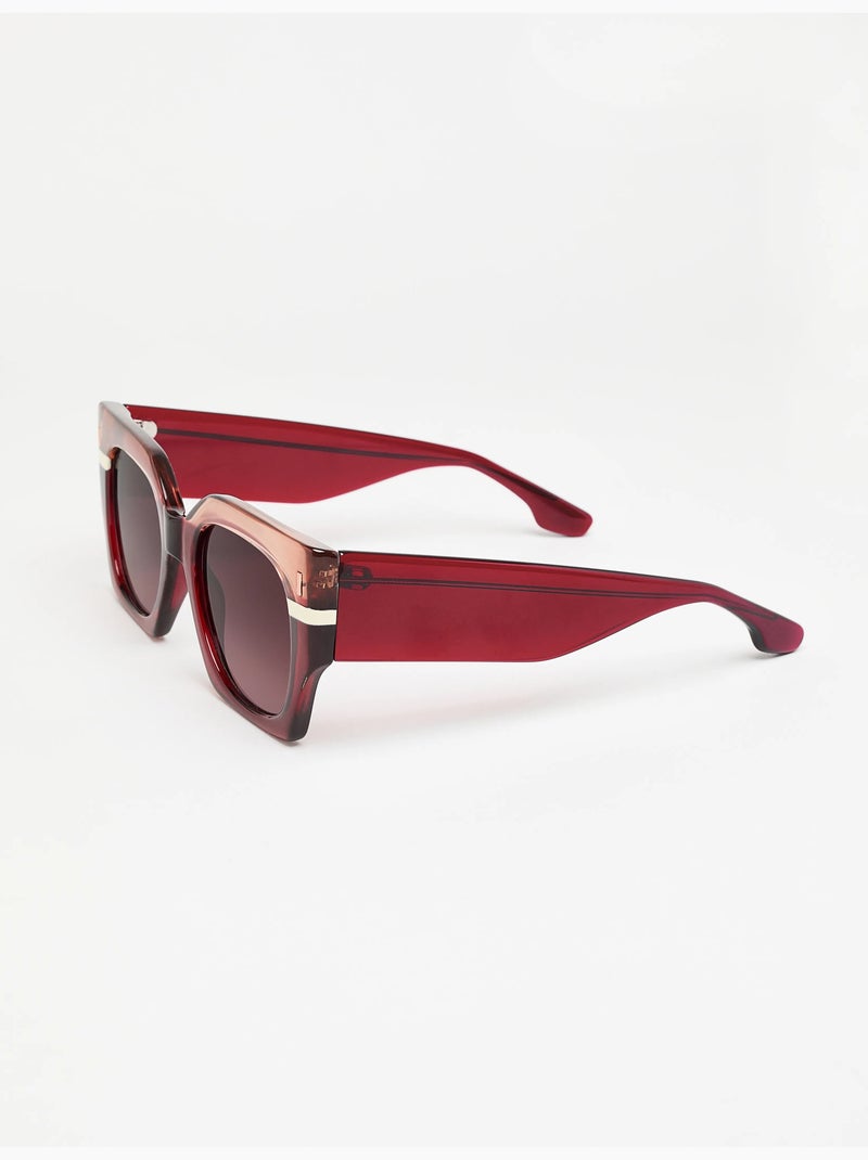 Gafas matt de estética geométrica y diseño vanguardista Multicolor - Kiabi