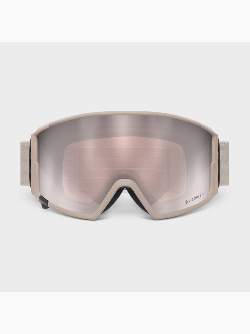 Gafas para esquí y snowboard esquí y nieve hombre y mujer g3 butter Beige - Kiabi