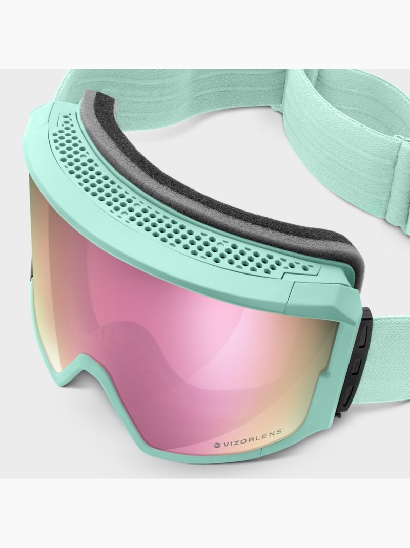 Gafas para esquí y snowboard esquí y nieve hombre y mujer g3 gulmarg Verde - Kiabi