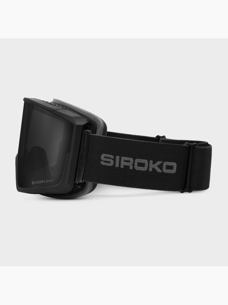Gafas para esquí y snowboard esquí y nieve hombre y mujer g3 ranquet Negro - Kiabi