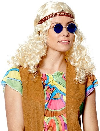 Gafas redondas disfraz de hippie