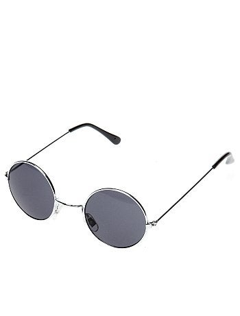 Gafas redondas disfraz de hippie