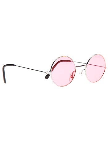 Gafas redondas disfraz de hippie