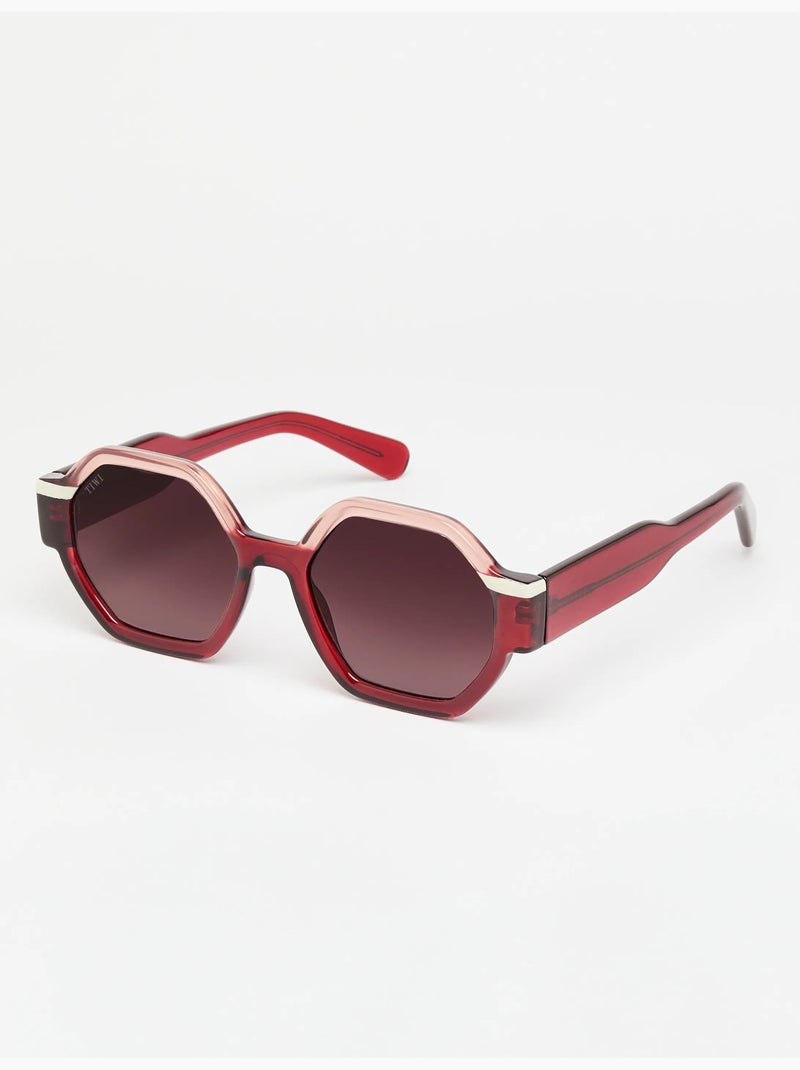 Gafas valette de estética purista, líneas rectas y montura ligera Multicolor - Kiabi