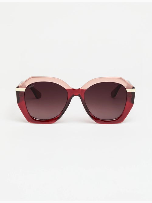 Gafas vega de estética geométrica y tamaño xxl - Kiabi Gafas vega de estética geométrica y tamaño xxl - Kiabi