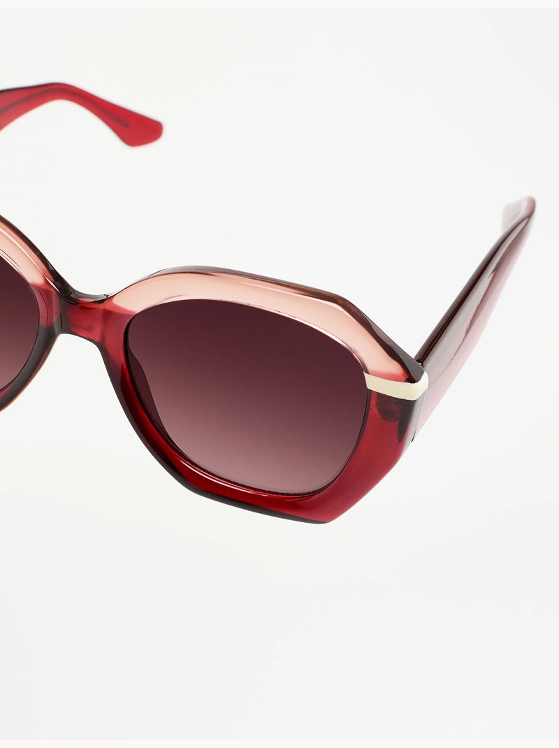 Gafas vega de estética geométrica y tamaño xxl Multicolor - Kiabi
