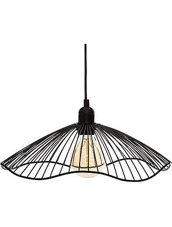 Galt suspensión de alambre metal negro d34cm