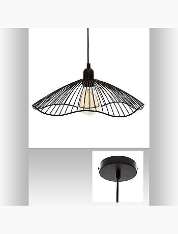 Galt suspensión de alambre metal negro d34cm