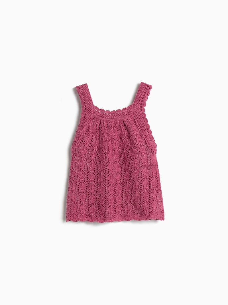 Ganchillo superior, mo fashion Rosa - Kiabi