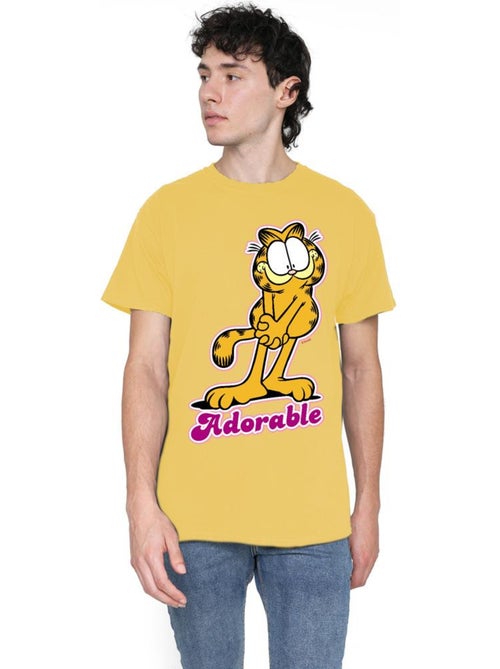 Garfield - Camiseta Adorable para Hombre - Kiabi Garfield - Camiseta Adorable para Hombre - Kiabi
