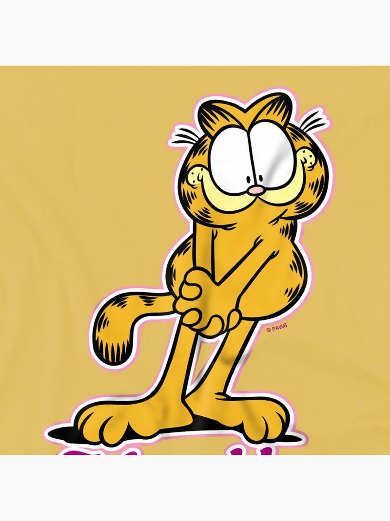 Garfield - Camiseta Adorable para Hombre Plátano - Kiabi