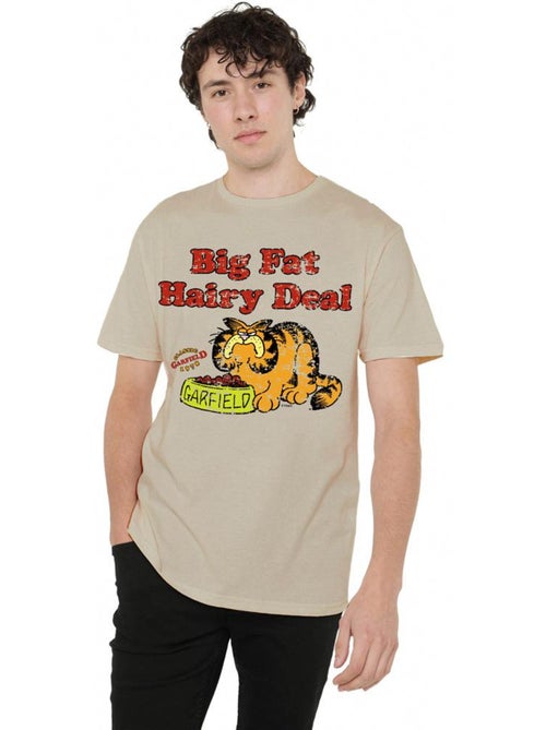 Garfield - Camiseta Big Fat Hairy Deal para Hombre - Kiabi