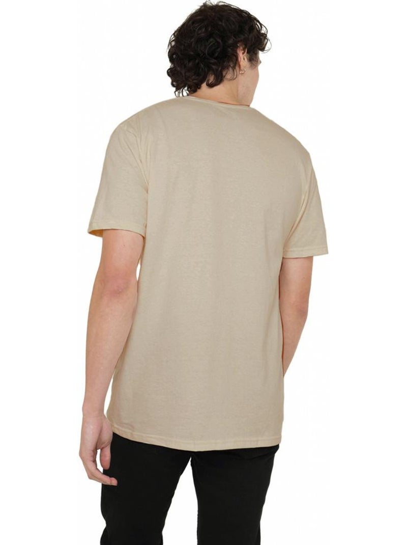 Garfield - Camiseta Big Fat Hairy Deal para Hombre Beige arena - Kiabi