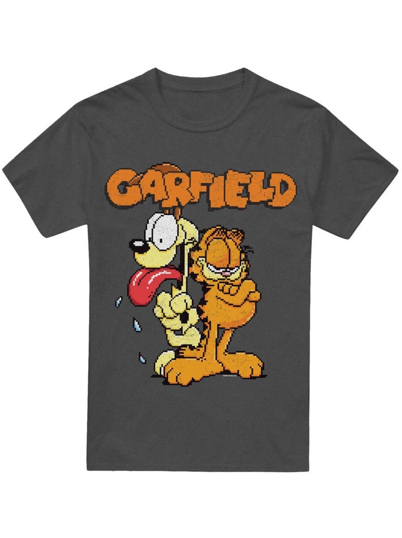 Garfield - Camiseta The Game para Adultos Unisex Gris negro - Kiabi