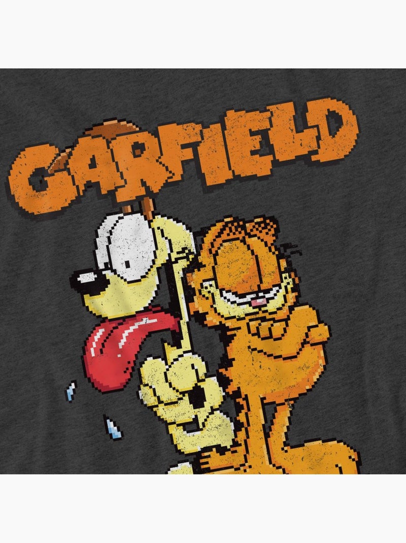 Garfield - Camiseta The Game para Adultos Unisex Gris negro - Kiabi