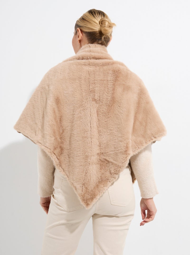 Gargantilla de piel sintética de leopardo - AFIBEL Beige - Kiabi