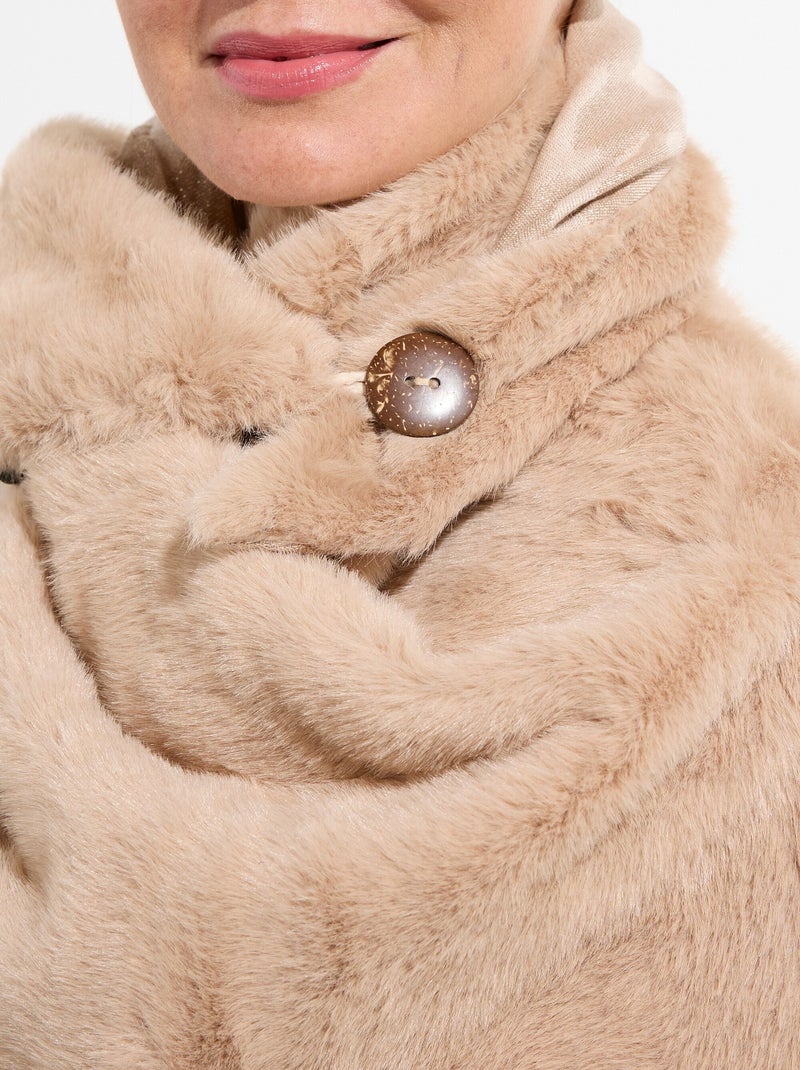 Gargantilla de piel sintética de leopardo - AFIBEL Beige - Kiabi