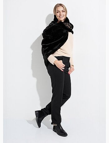 Gargantilla de piel sintética de leopardo