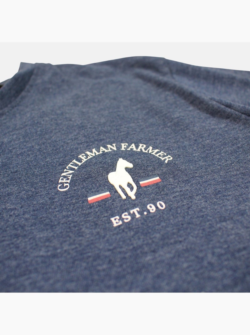 Gentleman Farmer - Camiseta hombre Azul - Kiabi