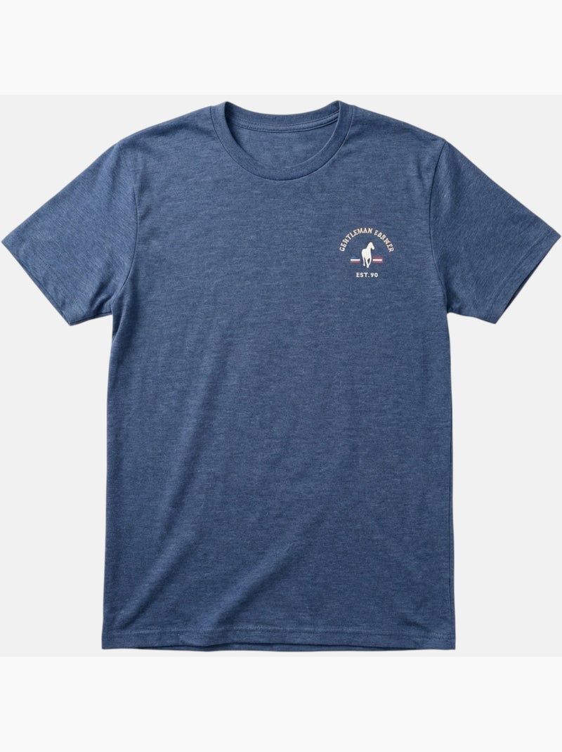 Gentleman Farmer - Camiseta hombre Azul - Kiabi