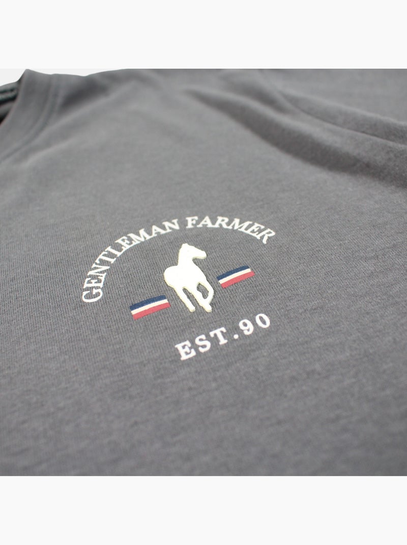 Gentleman Farmer - Camiseta hombre Gris antracita - Kiabi