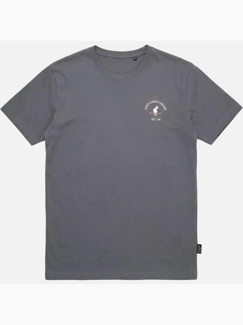 Gentleman Farmer - Camiseta hombre Gris antracita - Kiabi