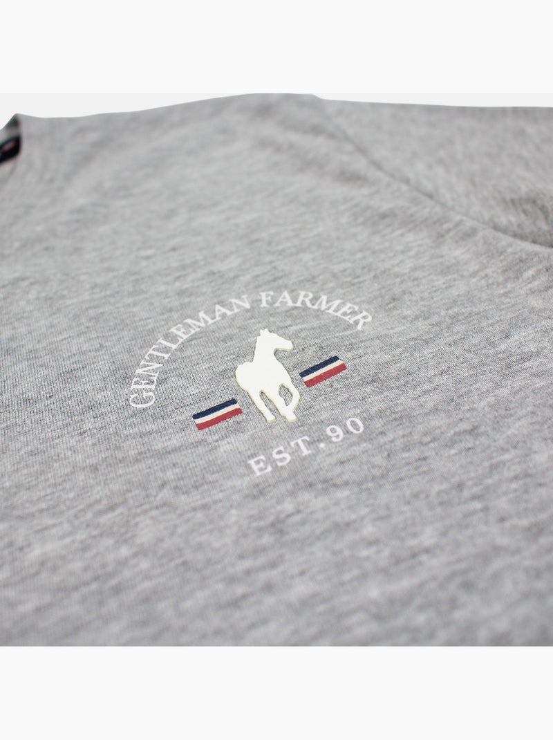 Gentleman Farmer - Camiseta hombre Gris - Kiabi