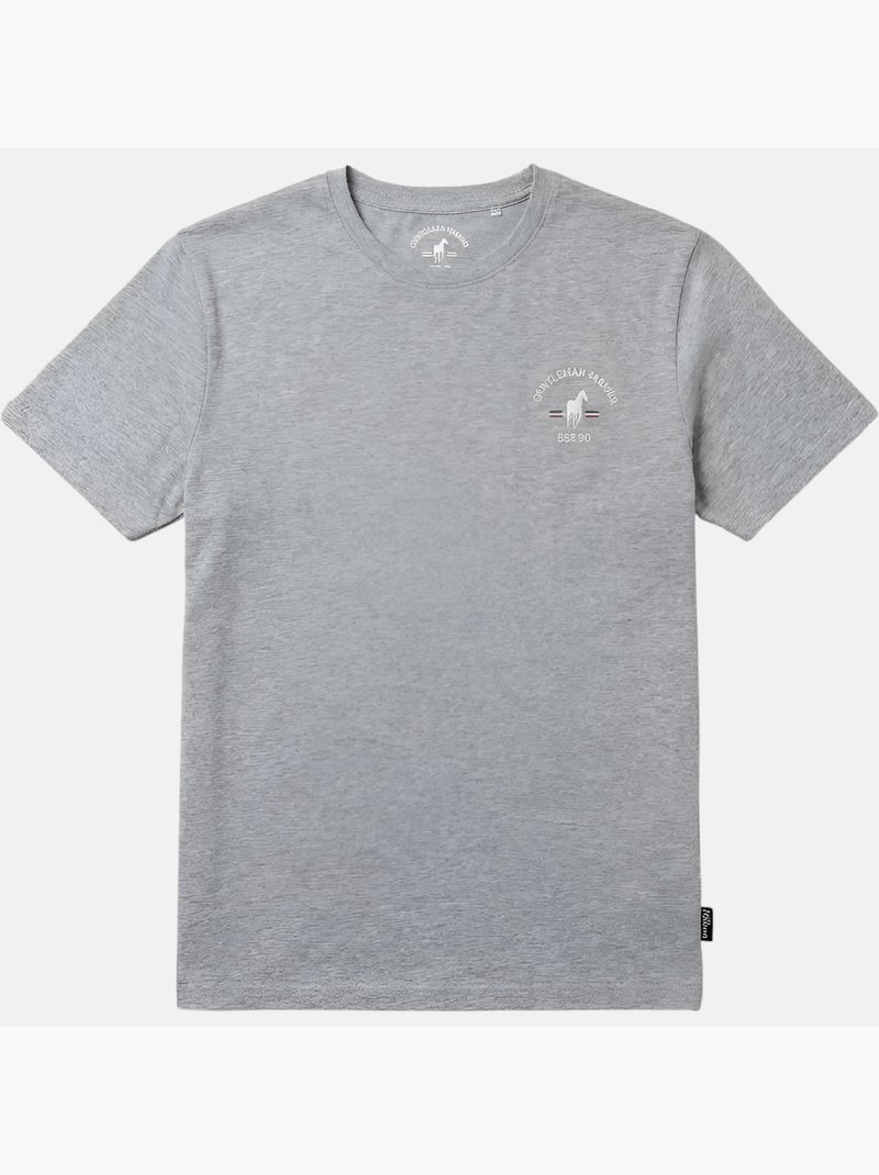 Gentleman Farmer - Camiseta hombre Gris - Kiabi