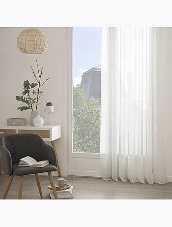Georgette blanco transparente 140x240cm