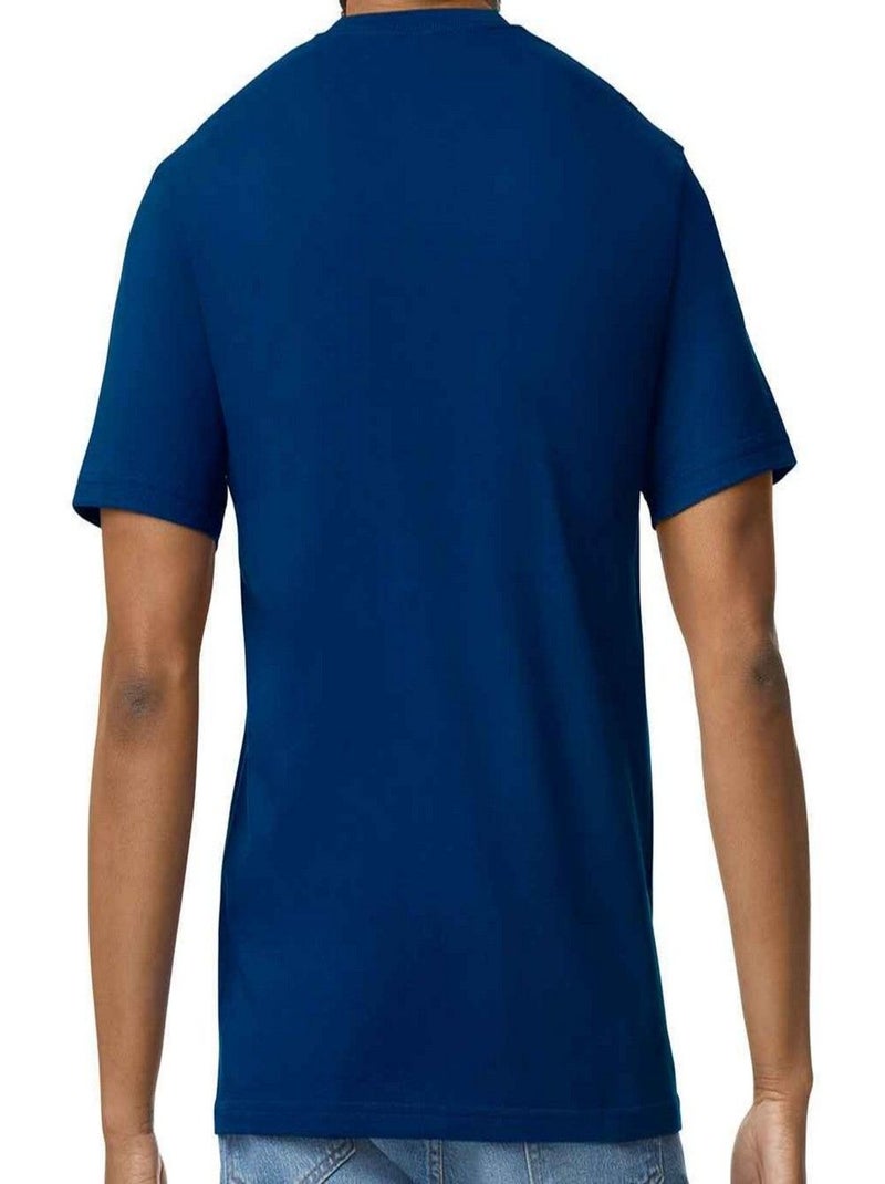 Gildan - Camiseta de Algodón para Adultos Unisex Azul marino - Kiabi