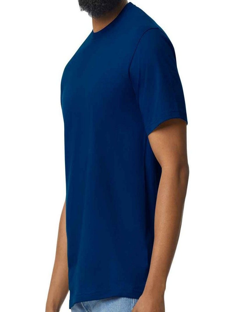 Gildan - Camiseta de Algodón para Adultos Unisex Azul marino - Kiabi