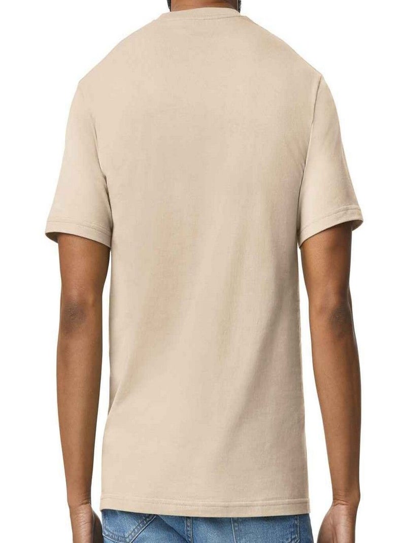 Gildan - Camiseta de Algodón para Adultos Unisex Beige arena - Kiabi