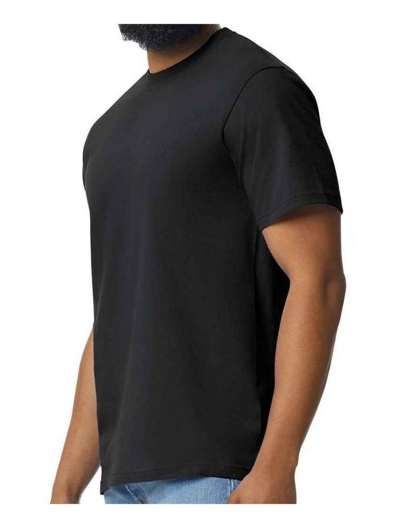 Gildan - Camiseta de Algodón para Adultos Unisex Negro - Kiabi