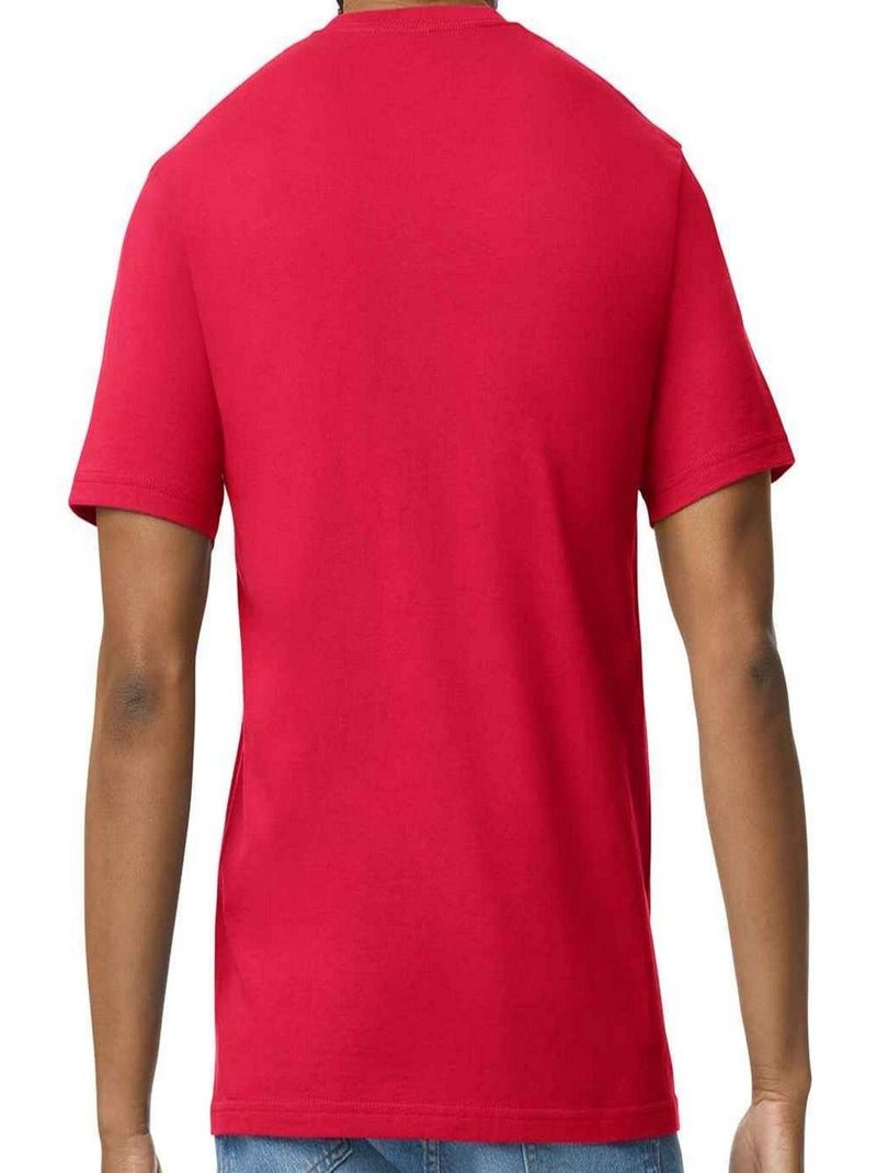 Gildan - Camiseta de Algodón para Adultos Unisex Rojo - Kiabi
