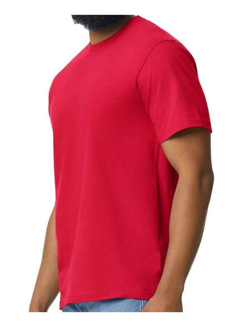 Gildan - Camiseta de Algodón para Adultos Unisex Rojo - Kiabi