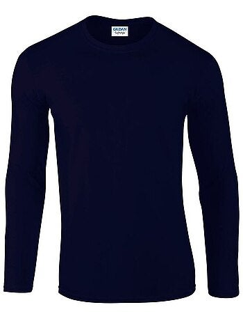 Gildan - Camiseta de Suave al Tacto de Manga Larga para Adultos Unisex