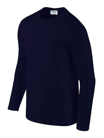 Gildan - Camiseta de Suave al Tacto de Manga Larga para Adultos Unisex