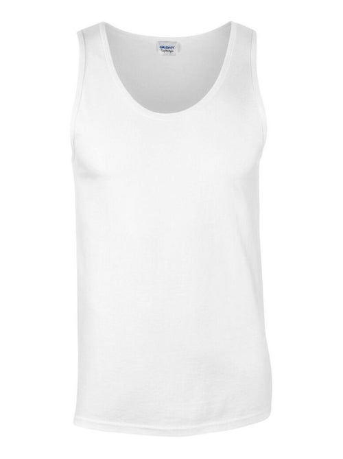 Gildan - Camiseta Sin Mangas Softstyle Lisos para Hombre - Kiabi