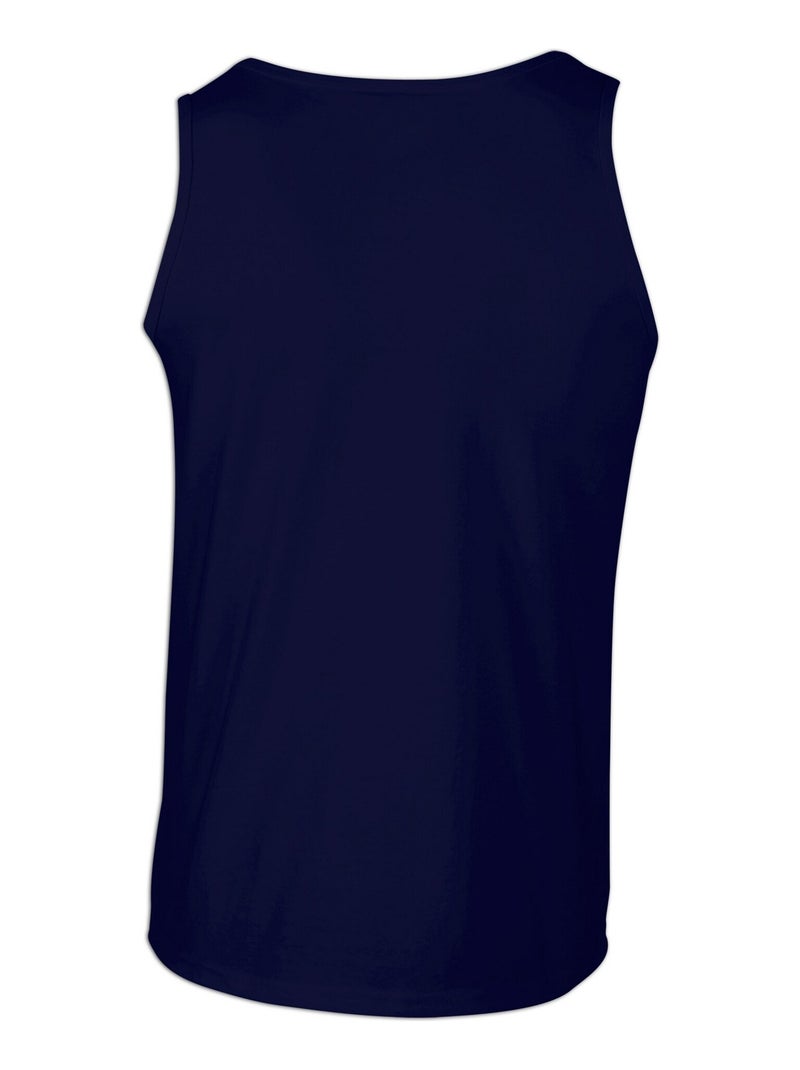 Gildan - Camiseta Sin Mangas Softstyle para Adultos Unisex Azul marino - Kiabi