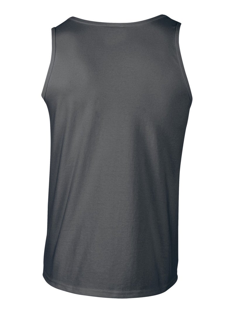 Gildan - Camiseta Sin Mangas Softstyle para Adultos Unisex Gris negro - Kiabi