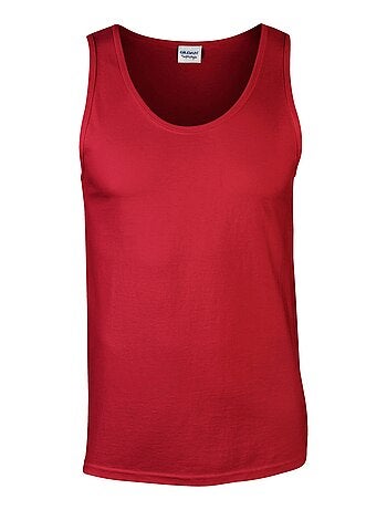 Gildan - Camiseta Sin Mangas Softstyle para Adultos Unisex