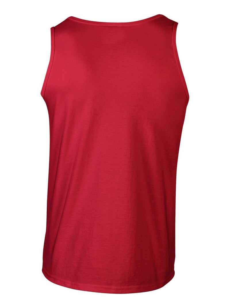 Gildan - Camiseta Sin Mangas Softstyle para Adultos Unisex Rojo - Kiabi
