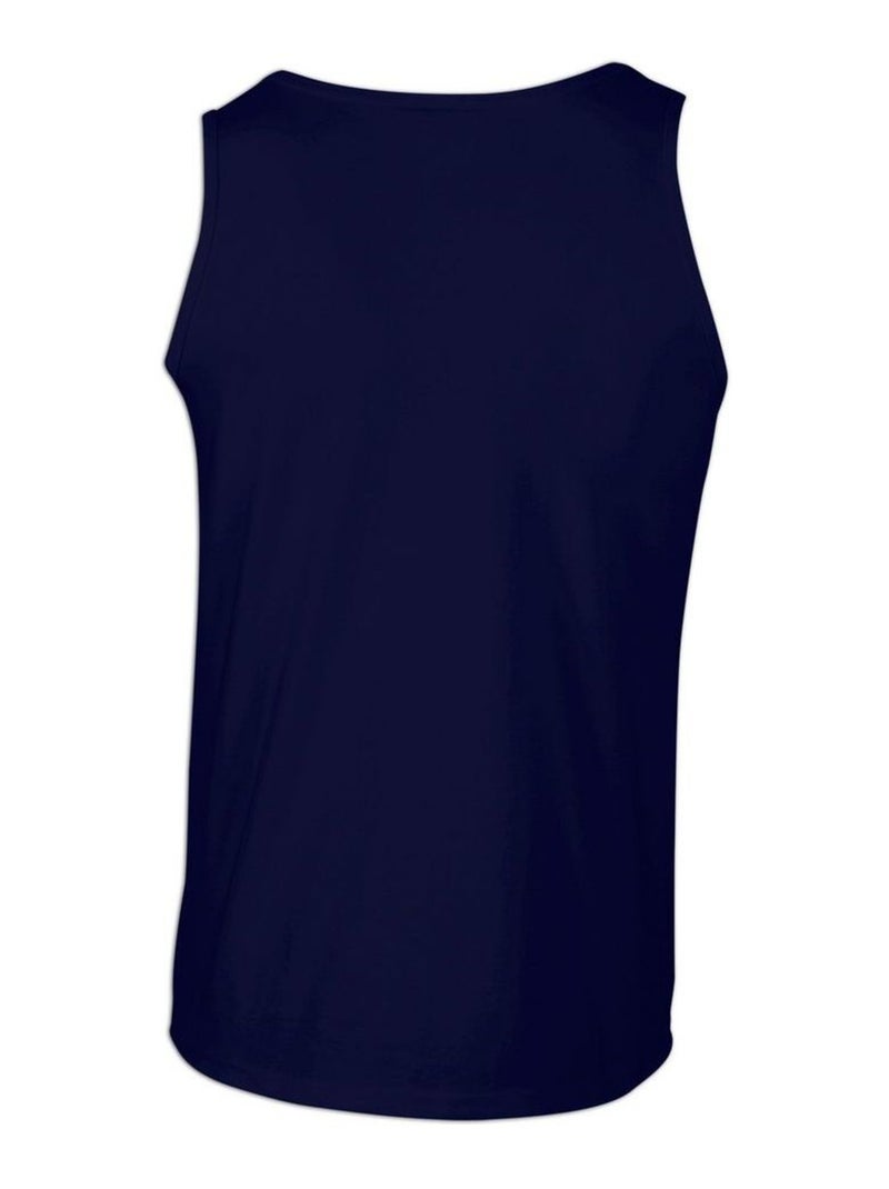 Gildan - Camiseta Sin Mangas Softstyle para Hombre Azul marino - Kiabi