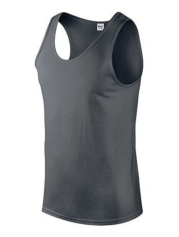Gildan - Camiseta Sin Mangas Softstyle para Hombre
