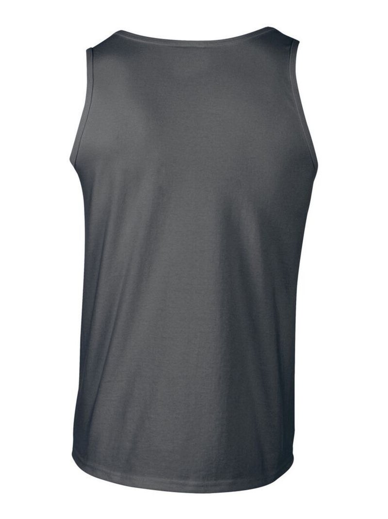 Gildan - Camiseta Sin Mangas Softstyle para Hombre Gris negro - Kiabi