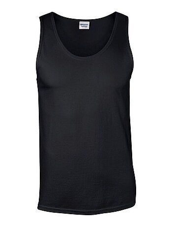 Gildan - Camiseta Sin Mangas Softstyle para Hombre