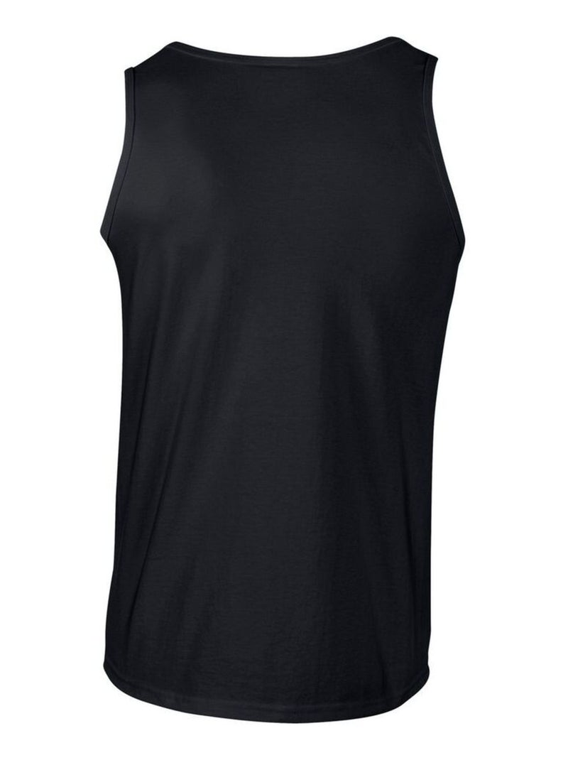 Gildan - Camiseta Sin Mangas Softstyle para Hombre Negro - Kiabi