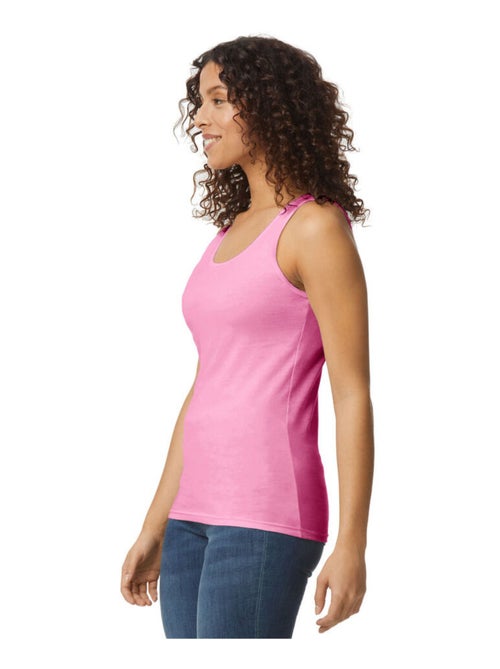 Gildan - Camiseta Sin Mangas Softstyle para Mujer - Kiabi Gildan - Camiseta Sin Mangas Softstyle para Mujer - Kiabi
