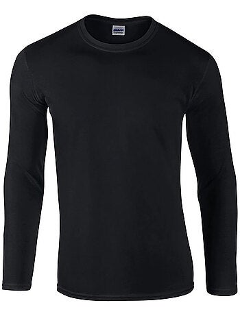 Gildan - Camiseta Softstyle de Manga Larga para Adultos Unisex